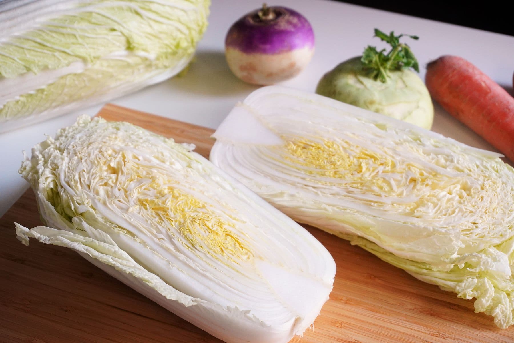 Fresh napa cabbage